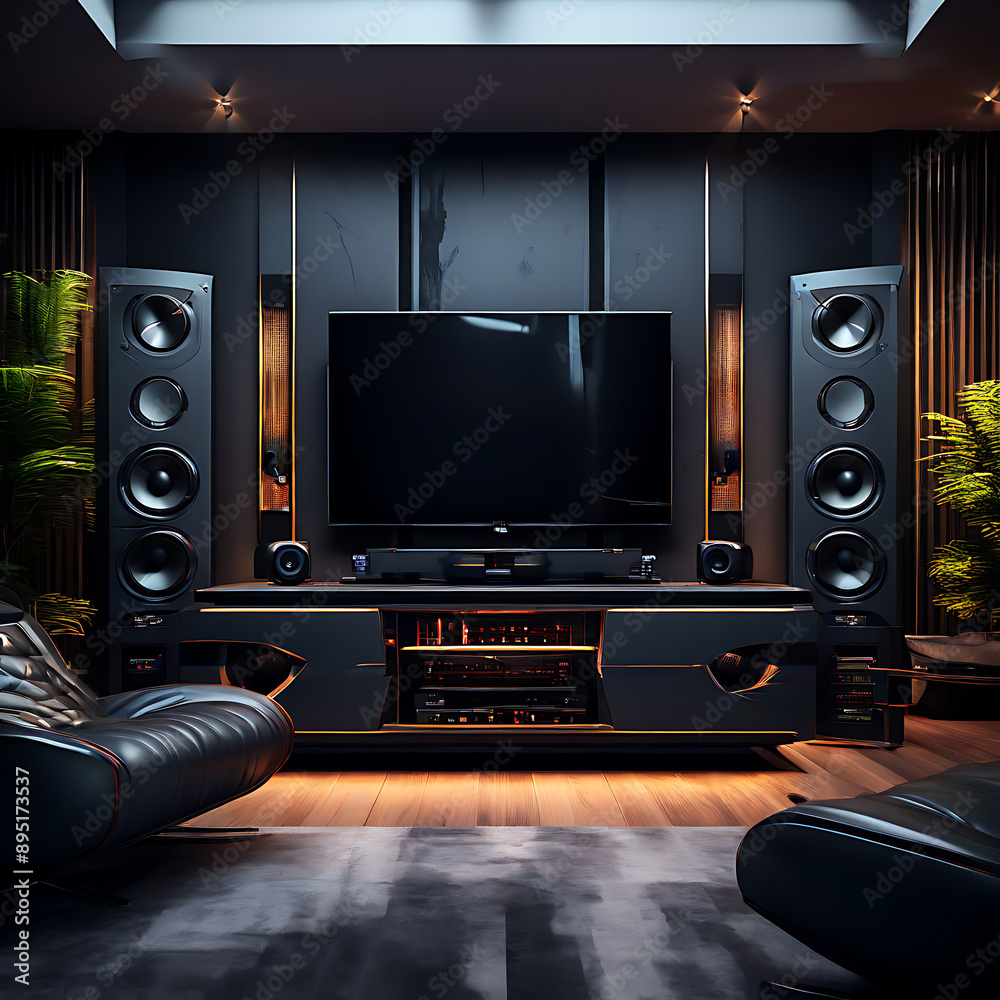 large speaker subwoofers home theatre system grey dark theme modern expensive large speaker subwoofers home theatre system grey dark theme modern expensive