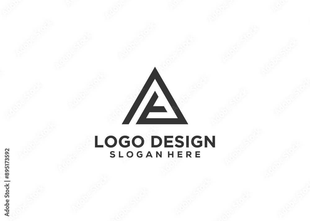 Letter at logo icon design template Letter at logo icon design template