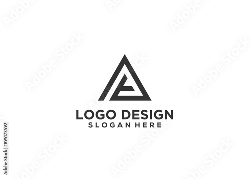 Free Download Letter at logo icon design template - GFXLoad