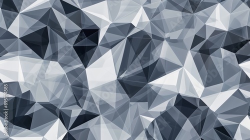 Modern polygonal pattern in contrasting shades