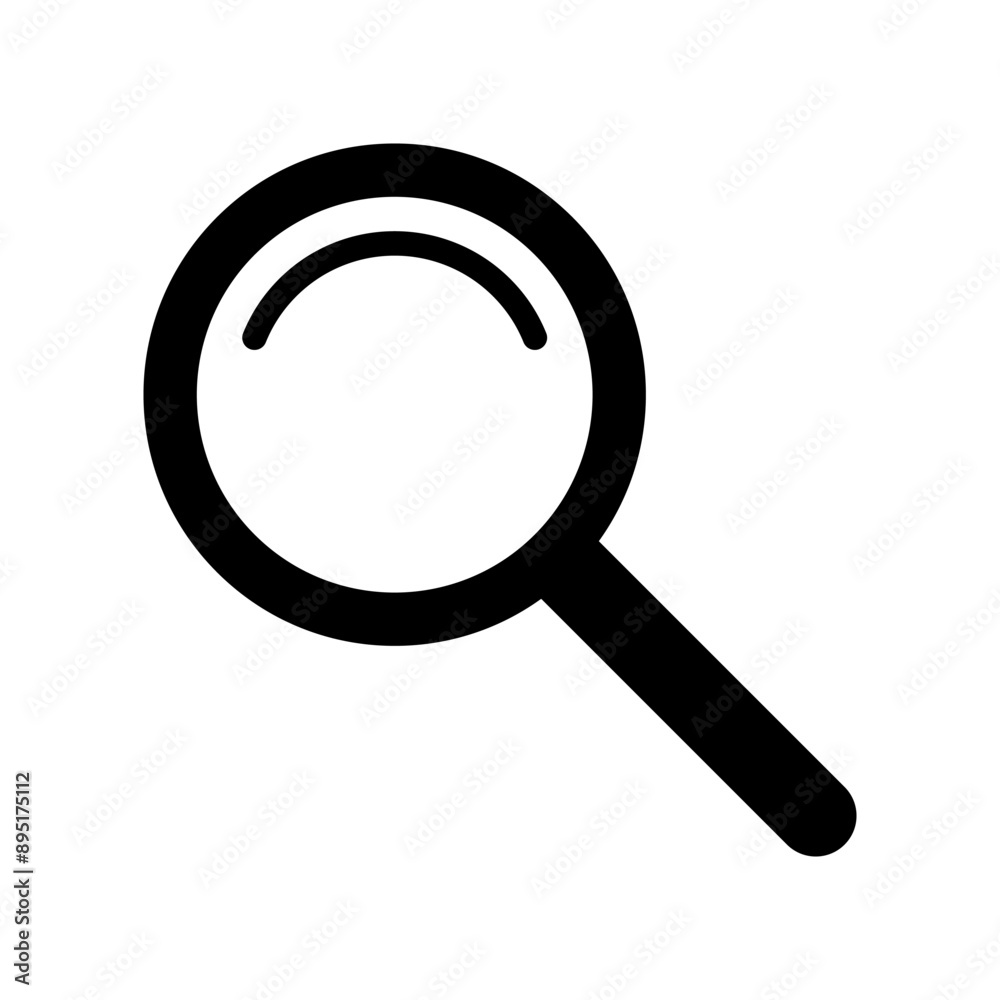 Magnifying glass icon, magnifier or loupe sign. Web search icon. Magnifying glass icon, magnifier or loupe sign. Web search icon.