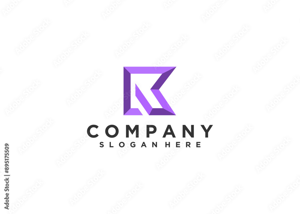 K Letter K Logo Design Vector Template Abstract Monogram Symbol