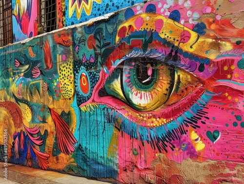 Colorful and intricate stre...