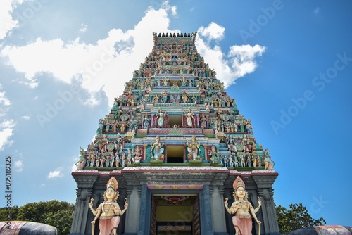 Nainativu Nagapooshani Amman Temple (Nagapoosani Amman Kovil), Nainativu (Nagadeepaya), Jaffna, Sri Lanka. photo