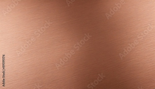 A brushed copper surface with linear grain patterns and a soft, matte shiny finish. Multiple variations available 