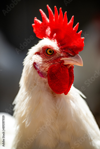 portrait of a rooster