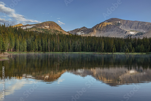 Brainard Lake in the Roosevelt National Forest of Colorado