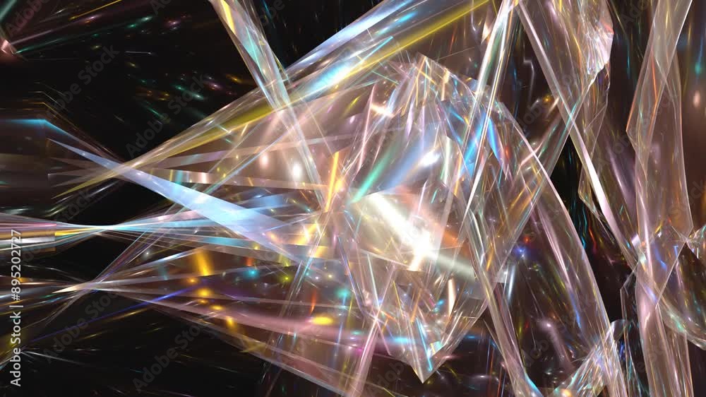 Abstract background animation with glowing lights Abstract background animation with glowing lights