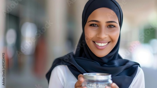Muslim Woman Islam hijab charity poor represent