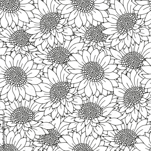 Coloring page for adults and children.