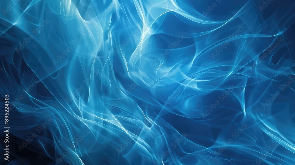 Abstract blue background. Ai generation Abstract blue background. Ai generation