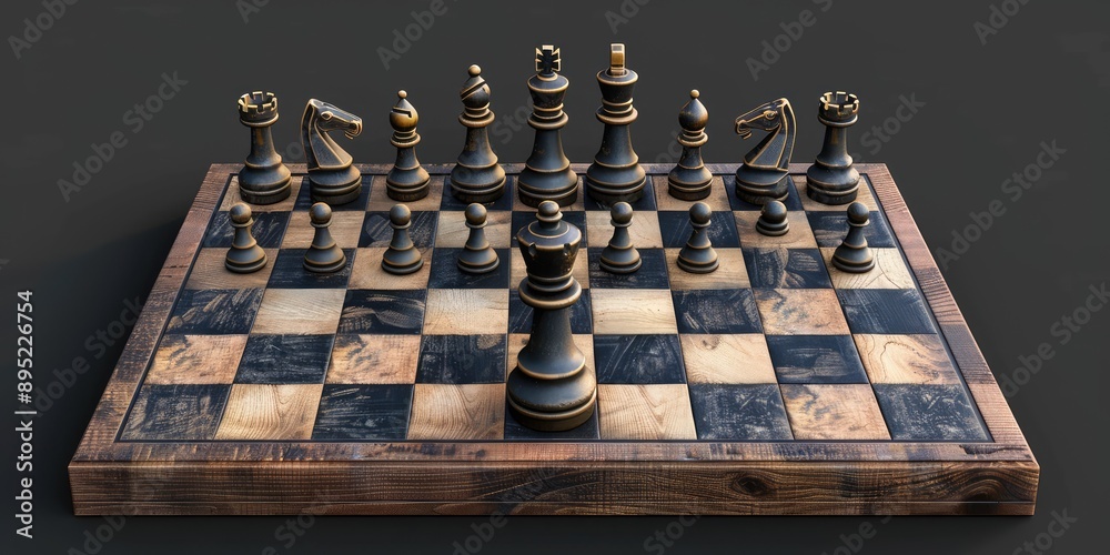 Chess concept design. Ai generation. Chess concept design. Ai generation.