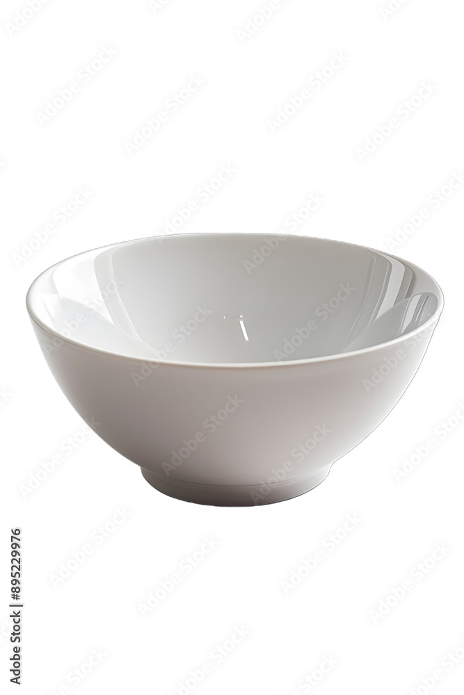 [Transparent Background PNG]An empty white bowl