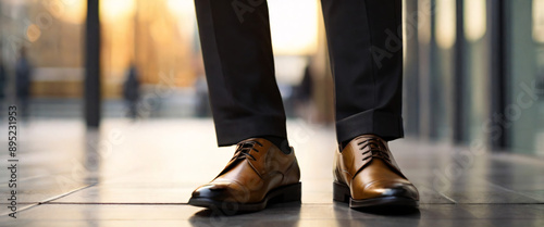 Close up of business peoples legs waiting for a job interview. Hiring and recruitment concept