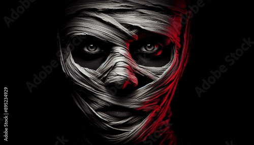 face of a mummy