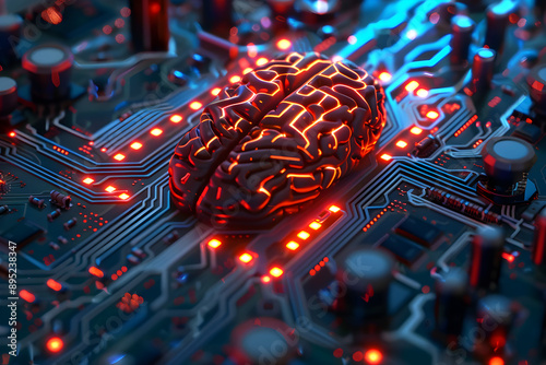 circuit board background