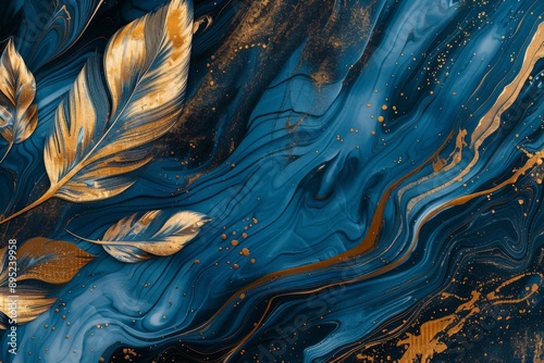 A generative AI-based abstract wallpaper texture oilpaint