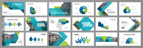 Presentation flyer set