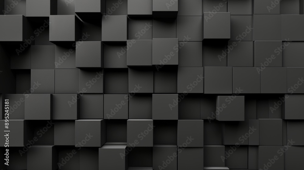 Tiles arranged to create a polished, futuristic wall. Cylindrical, 3D block background. Tiles arranged to create a polished, futuristic wall. Cylindrical, 3D block background.