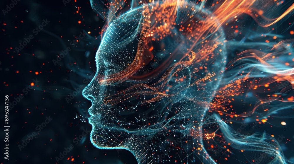 sentient ai chatbot manifested as a shimmering holographic entity composed of swirling data streams and pulsating neural networks emanates an aura of digital consciousness sentient ai chatbot manifested as a shimmering holographic entity composed of swirling data streams and pulsating neural networks emanates an aura of digital consciousness