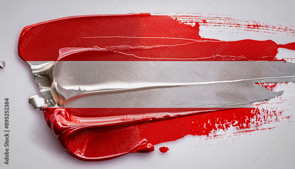 custom made wallpaper toronto digitalPaint stain in the colours of the Austrian flag