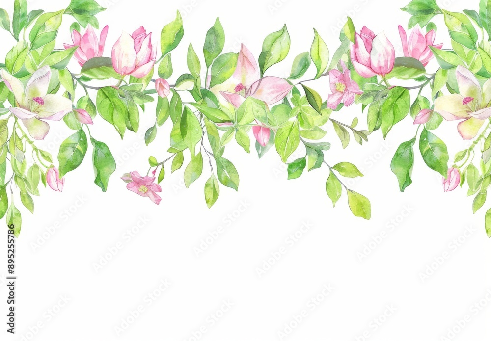 Transparent hand drawn illustration for wedding stationery, card prints, textiles. Abstract floral arrangement of pink flowers, buds and leaves. Transparent hand drawn illustration for wedding stationery, card prints, textiles. Abstract floral arrangement of pink flowers, buds and leaves.
