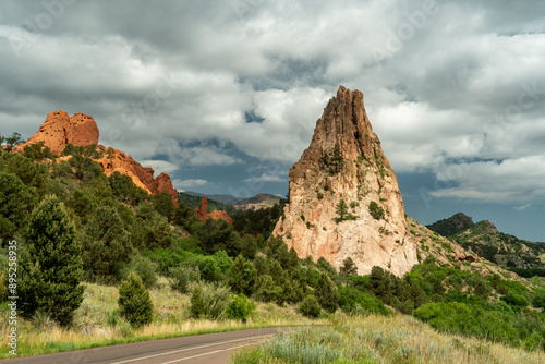 Colorado Spring rock formations