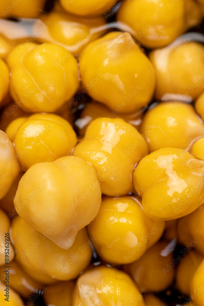 chickpeas porridge with honey during cooking chickpeas porridge with honey during cooking
