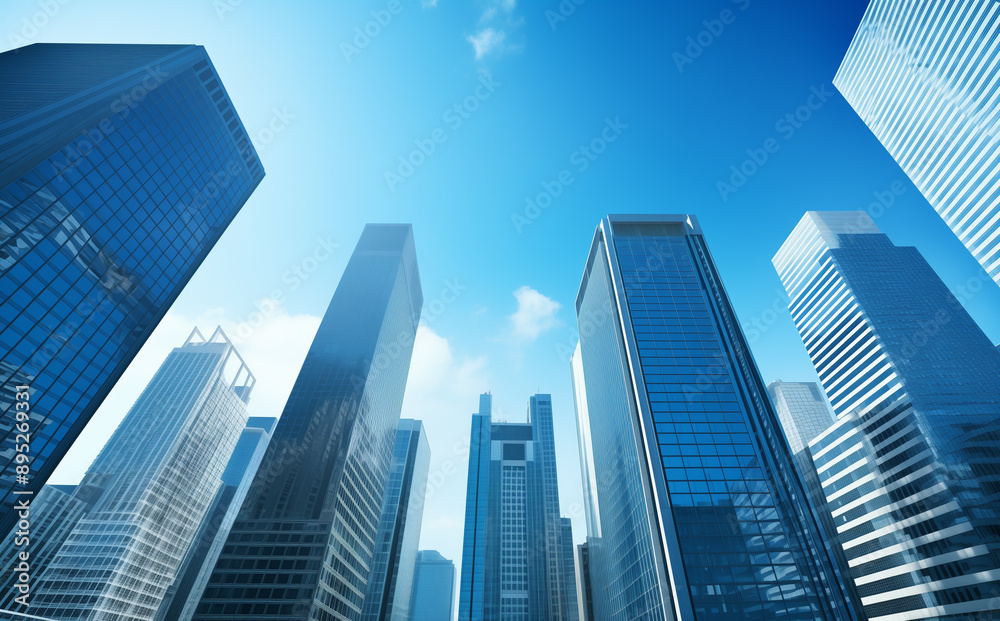 Office building top view background in retro style colors. Office building top view background in retro style colors.