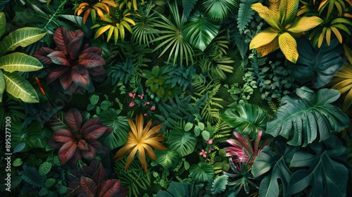 Vibrant foliage, natural backdrop