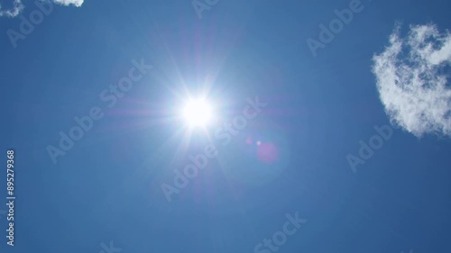 太陽と雲（7月）