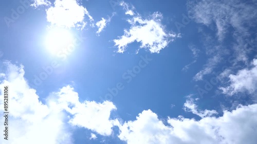 太陽と雲（7月）
