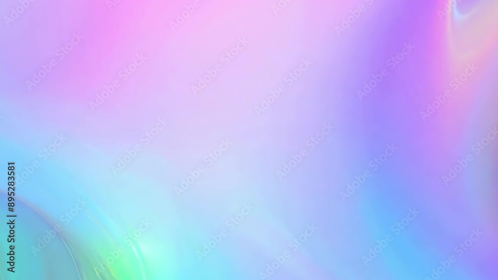 Holographic Rainbow: Soft Gradient Abstract Background Holographic Rainbow: Soft Gradient Abstract Background
