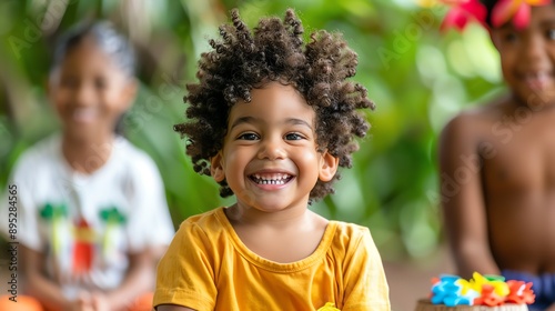 Toddlers entertained with fun activities, participating in rituals and ceremonies