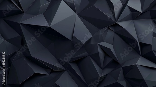 Mesmerizing dark abstract background with geometric pattern, perfect for modern digital projects. Elegant gray tones add sophistication. Ideal for trendy web presence