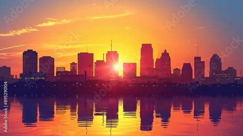 Downtown New Orleans and the Superdome