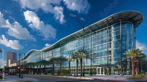 Aerial view of New Orleans cityscape, Louisiana, United States