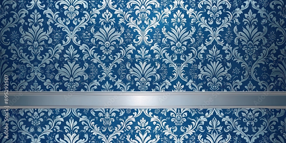 Elegant blue and silver damask pattern backdrop, damask, elegant, blue, silver, luxury, design, background, wallpaper Elegant blue and silver damask pattern backdrop, damask, elegant, blue, silver, luxury, design, background, wallpaper