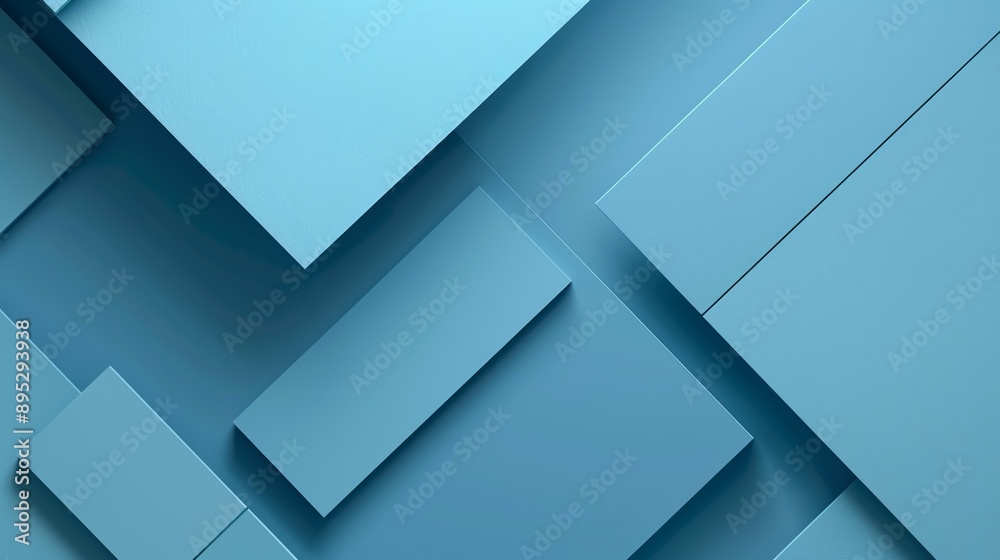 Dynamic and modern abstract blue rectangles form a versatile background for design projects Dynamic and modern abstract blue rectangles form a versatile background for design projects