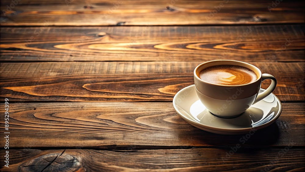 Cup of coffee sitting on a rustic wooden table, beverage, caffeine, morning, drink, aromatic, hot, breakfast, roasted, aroma, cozy Cup of coffee sitting on a rustic wooden table, beverage, caffeine, morning, drink, aromatic, hot, breakfast, roasted, aroma, cozy
