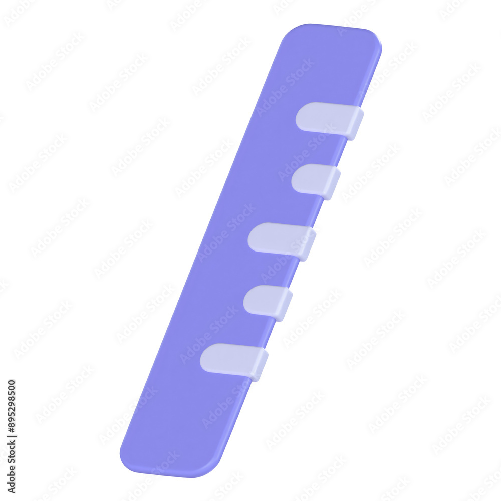 Ruler 3D Illustration Render School icons Ruler 3D Illustration Render School icons