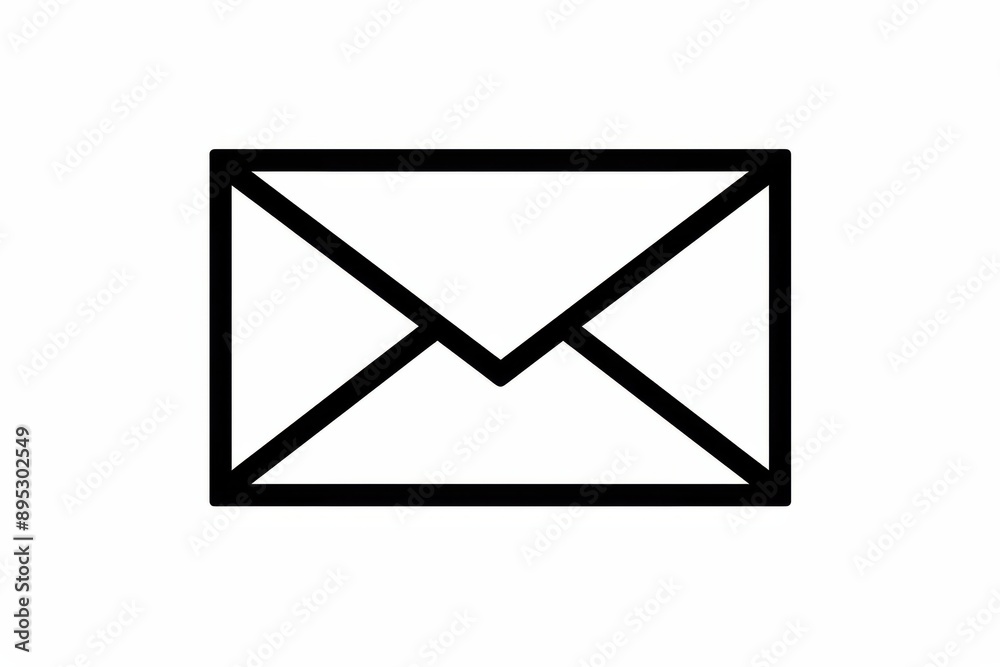 Enigmatic silhouette of a letter and envelope under soft moonlight Enigmatic silhouette of a letter and envelope under soft moonlight