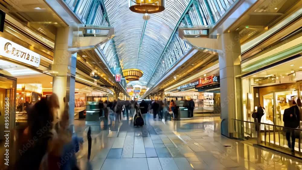 Mall Mania: Hyperlapse of Shopping Frenzy Mall Mania: Hyperlapse of Shopping Frenzy