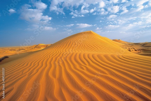 Sand dunes in United Arab Emirates - generative ai