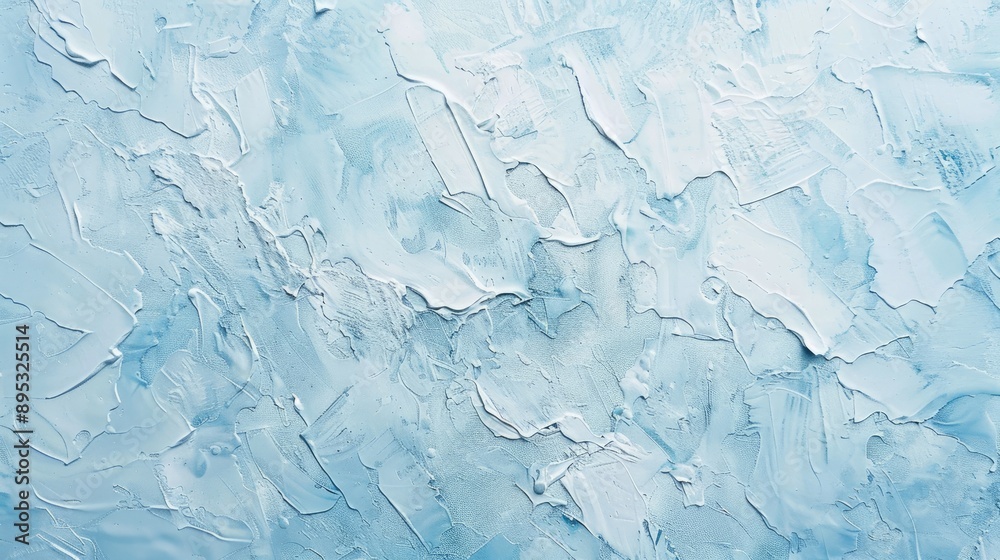 Light blue textured plaster background with copy space. Light blue textured plaster background with copy space.