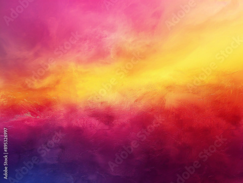 Radiant sunrise gradient background illustration