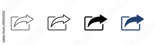 Free Download Share icon set. Sharing vector icon - GFXLoad