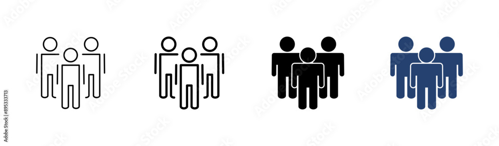 People icon set. person icon vector. User Icon vector. team symbols People icon set. person icon vector. User Icon vector. team symbols