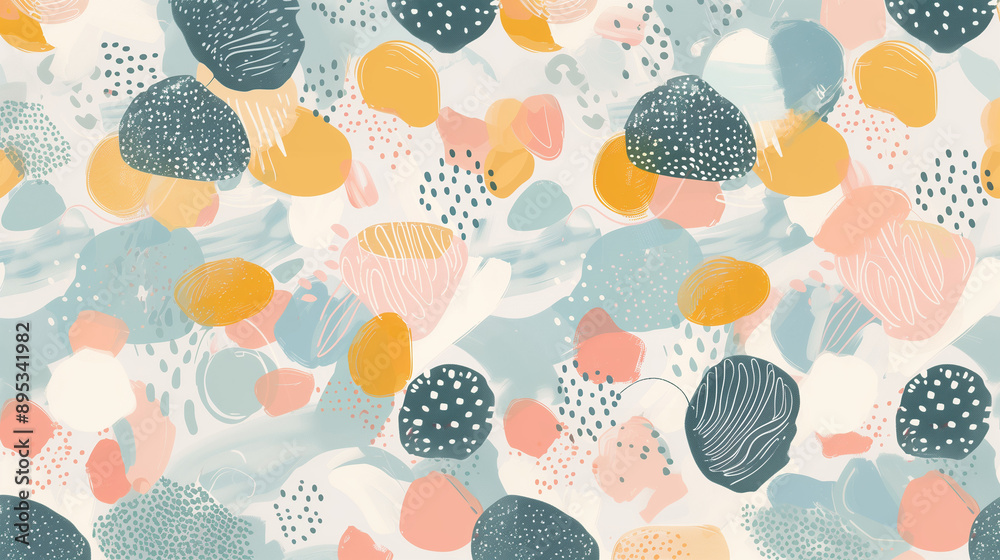 Pastel easter pattern Pastel easter pattern