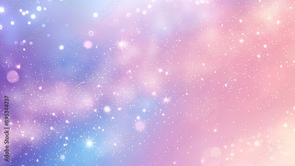 Pastel background or walpaper with sparkling stars Pastel background or walpaper with sparkling stars